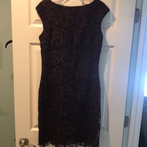 A very nice plum dress